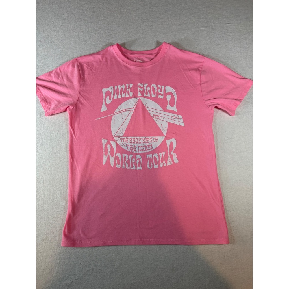 Art Class Pink Floyd Dark Side of the Moon World Tour Graphic T-Shirt Pink XL 14